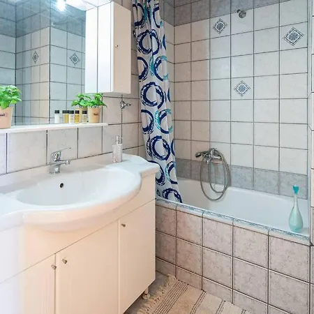 Finas Penthouse,Private Terrace,Great View,Mins From Sea Kavála Exterior photo